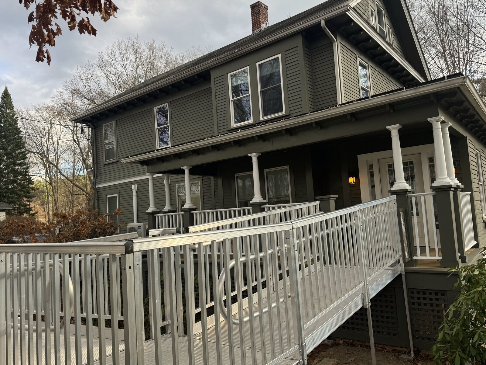 A home addition financed and built by Milton's Construction