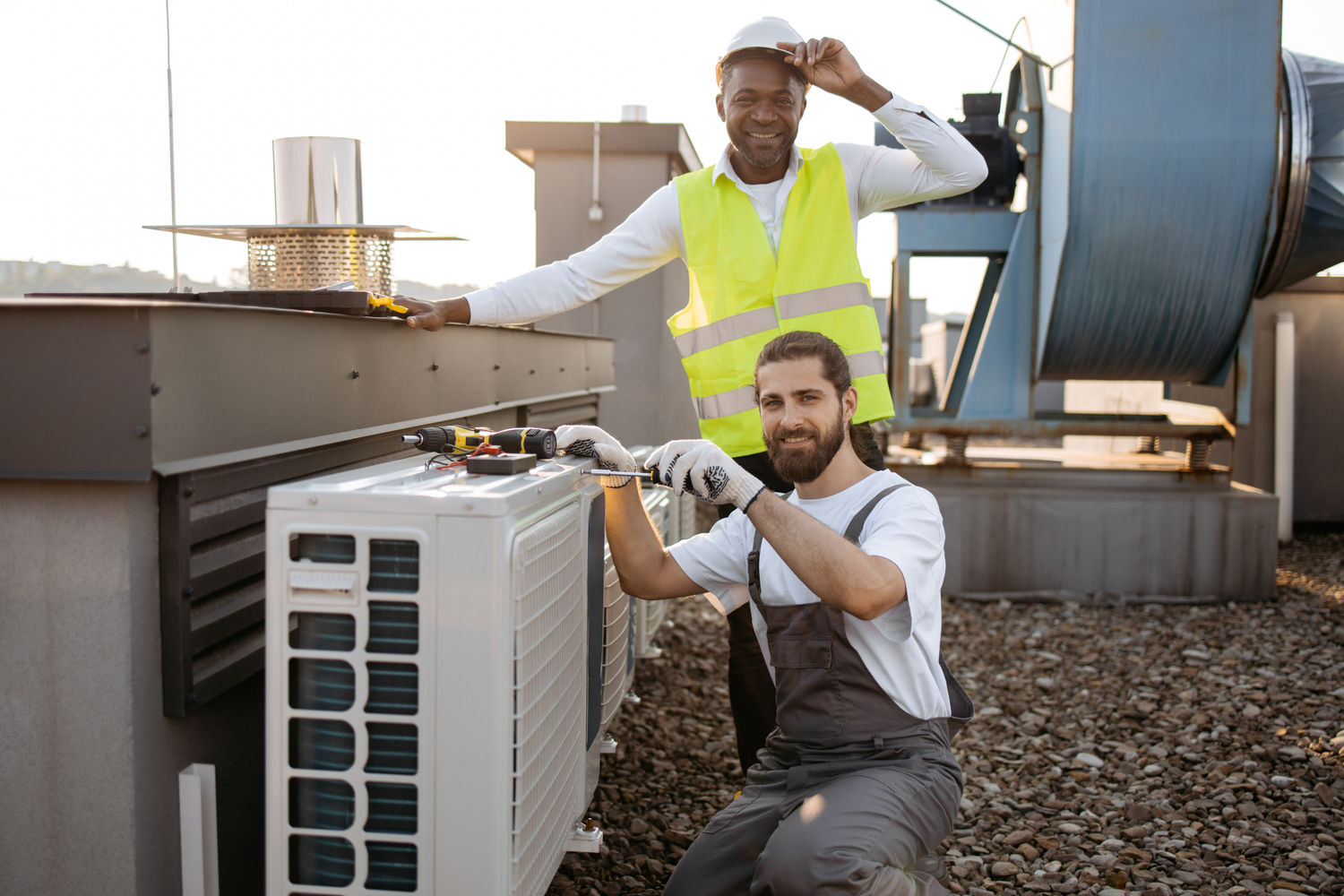 Ductless Mr. Cool mini-split installation