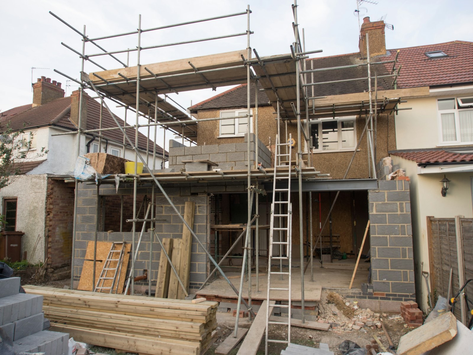 New construction framing — Nassau County, NY