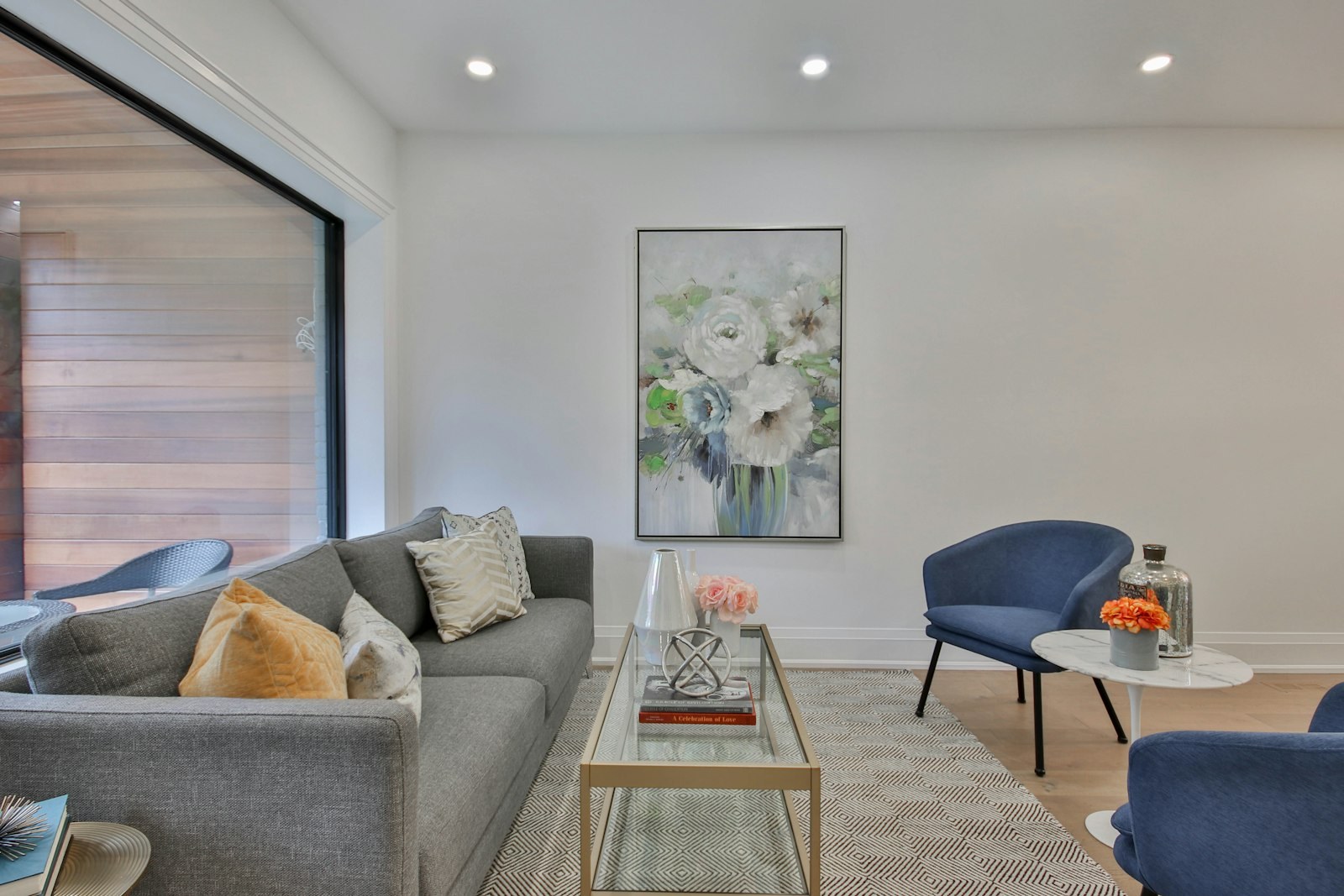 Modern living room remodel — Long Island, NY — serving Long Island