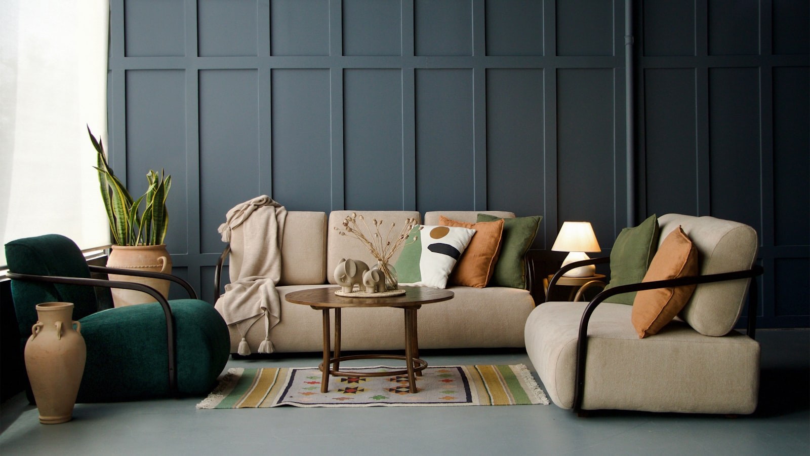 Modern living room remodel — New York — serving New Jersey