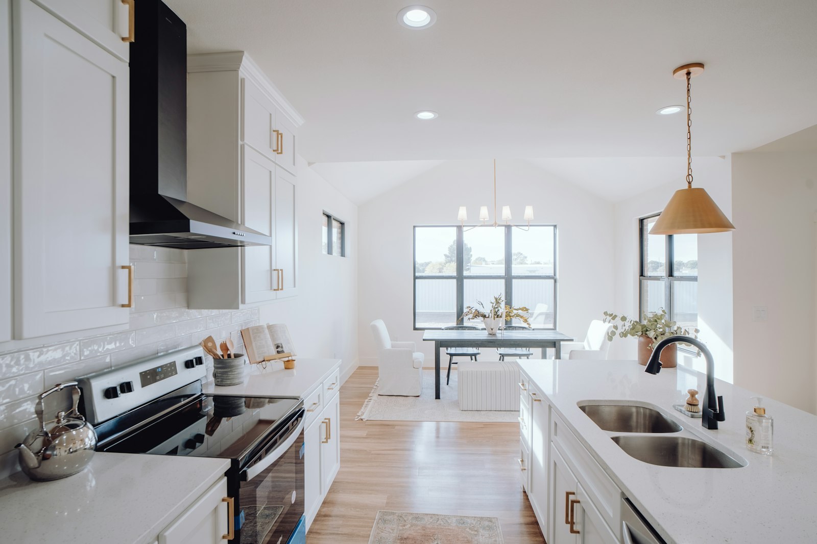 Bright modern interior renovation — Suffolk County, NY