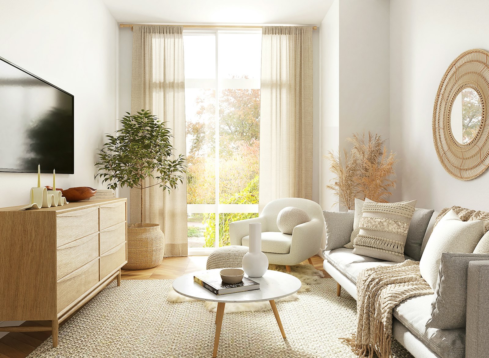 Open-concept interior renovation — West Babylon, NY