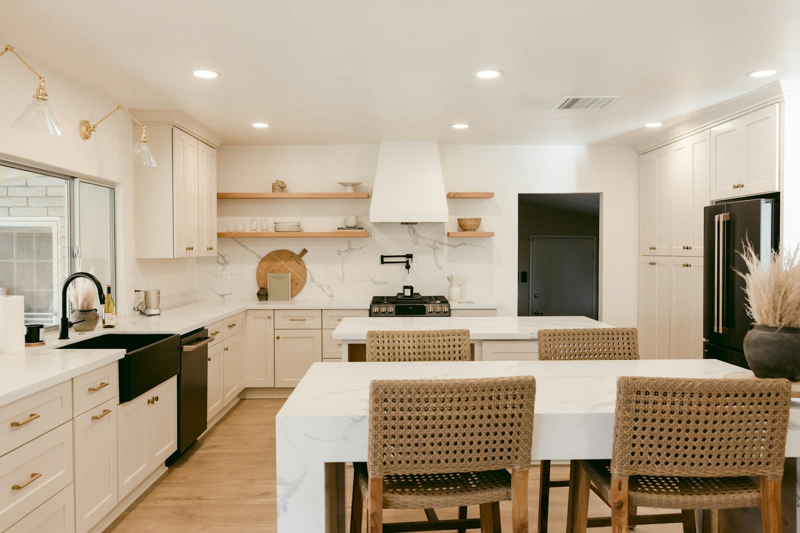 Custom kitchen remodel by Milton's Construction — Long Island, NY