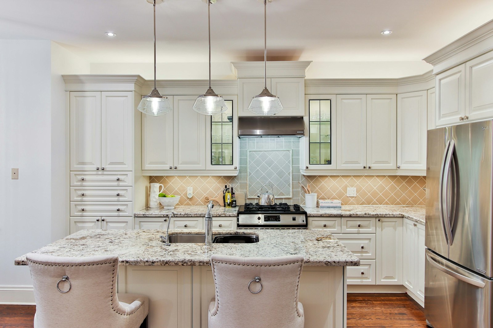 Kitchen Remodeling in North Babylon, NY — White shaker kitchen remodel — New York