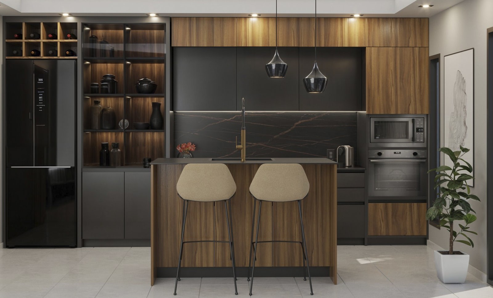 Custom kitchen remodel by Milton's Construction — Suffolk County, NY