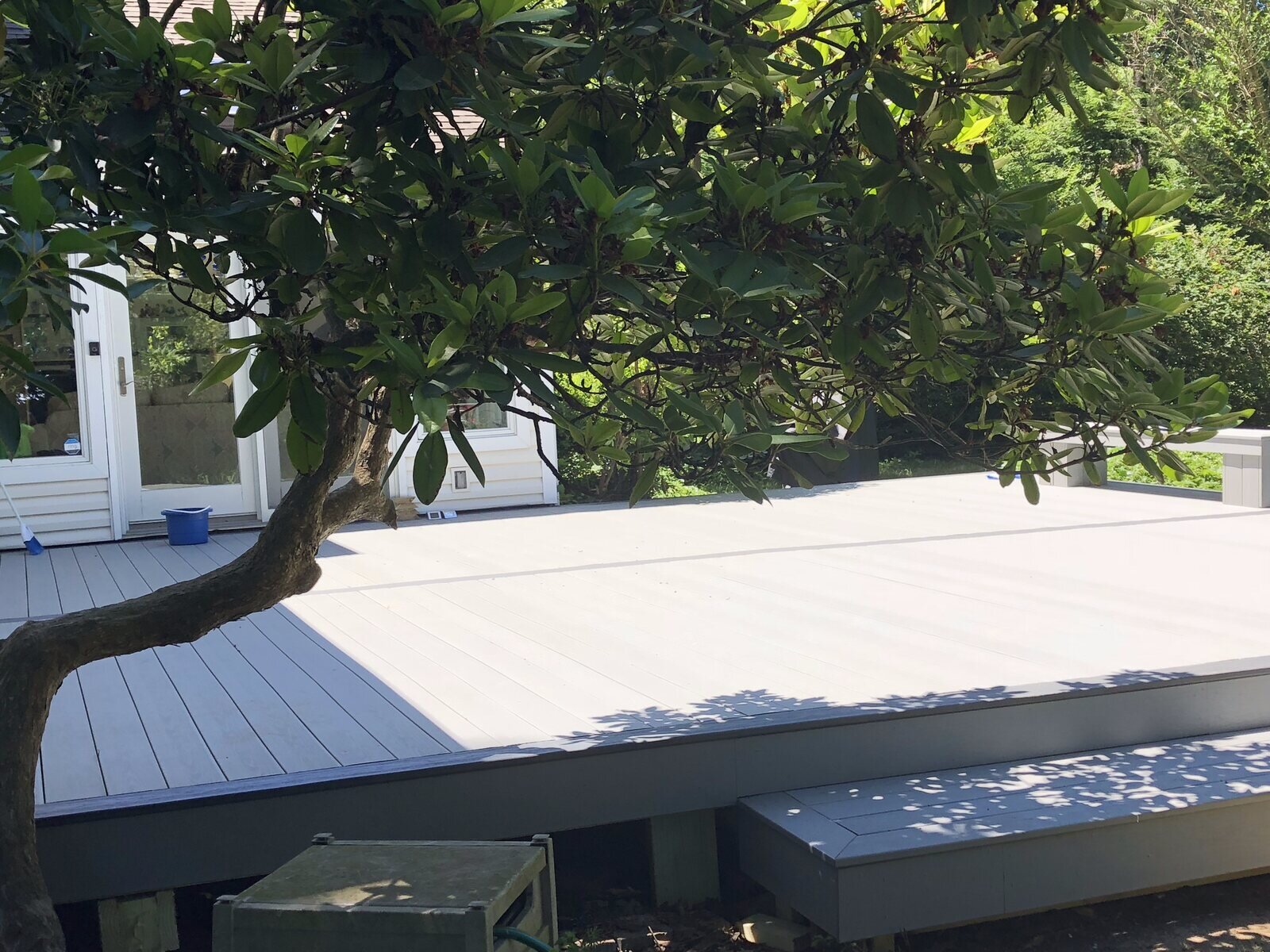 New covered porch and roof addition by Milton's Construction — serving New Jersey