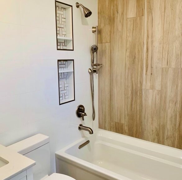 Bathroom remodel by Milton's Construction — Suffolk County, NY